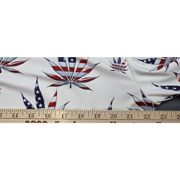 Obnoxious Golf Performance Shirt Mens XL "Leaf"
Red White Blue America Casual - Picture 6 of 7